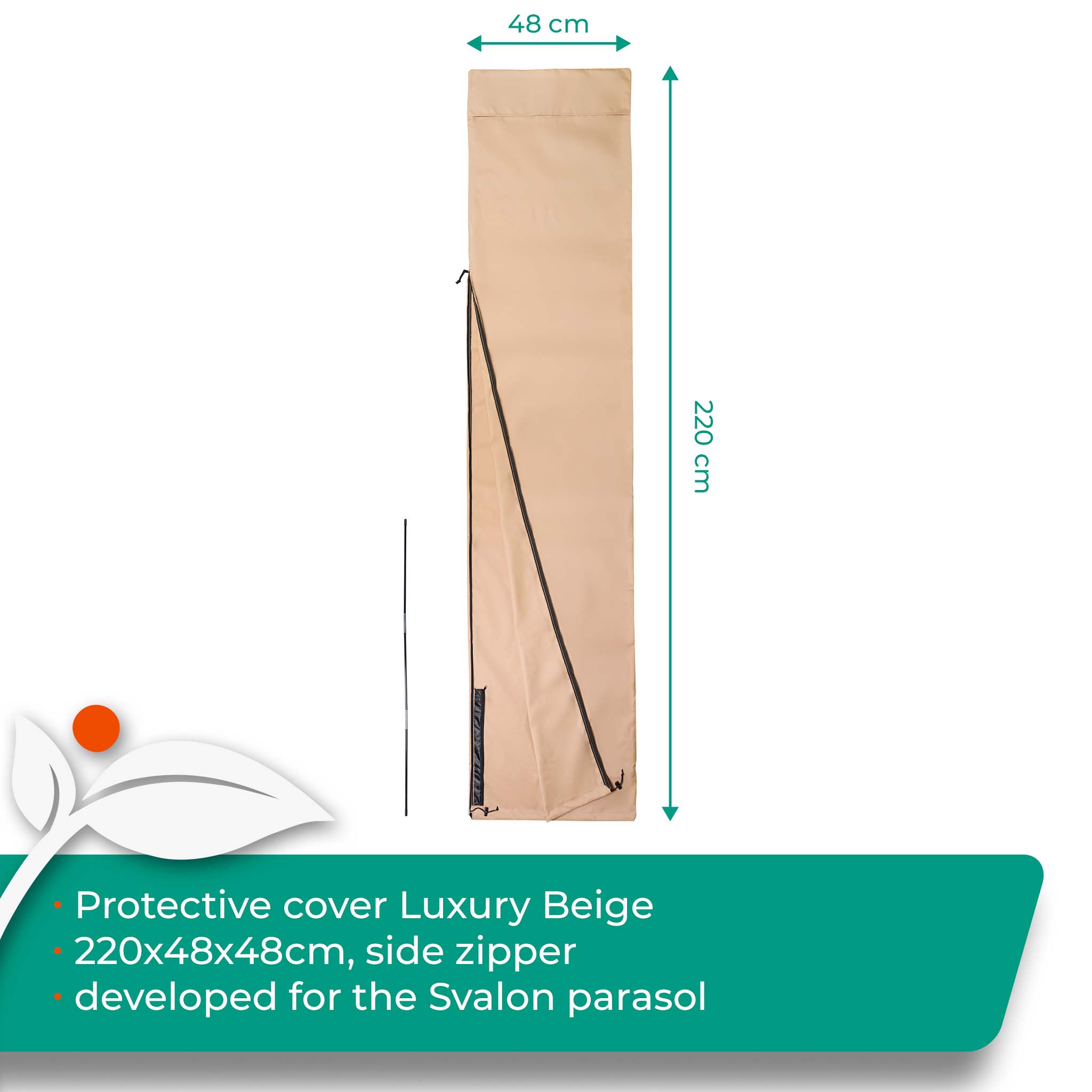 Parasol protective cover for Svalon LUXURY – Image 2